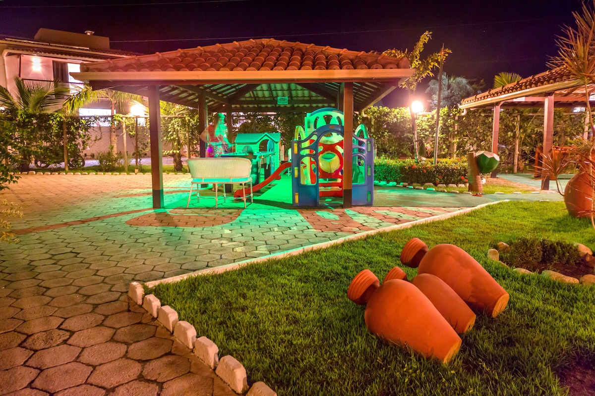 Área de lazer do Porto Geraes